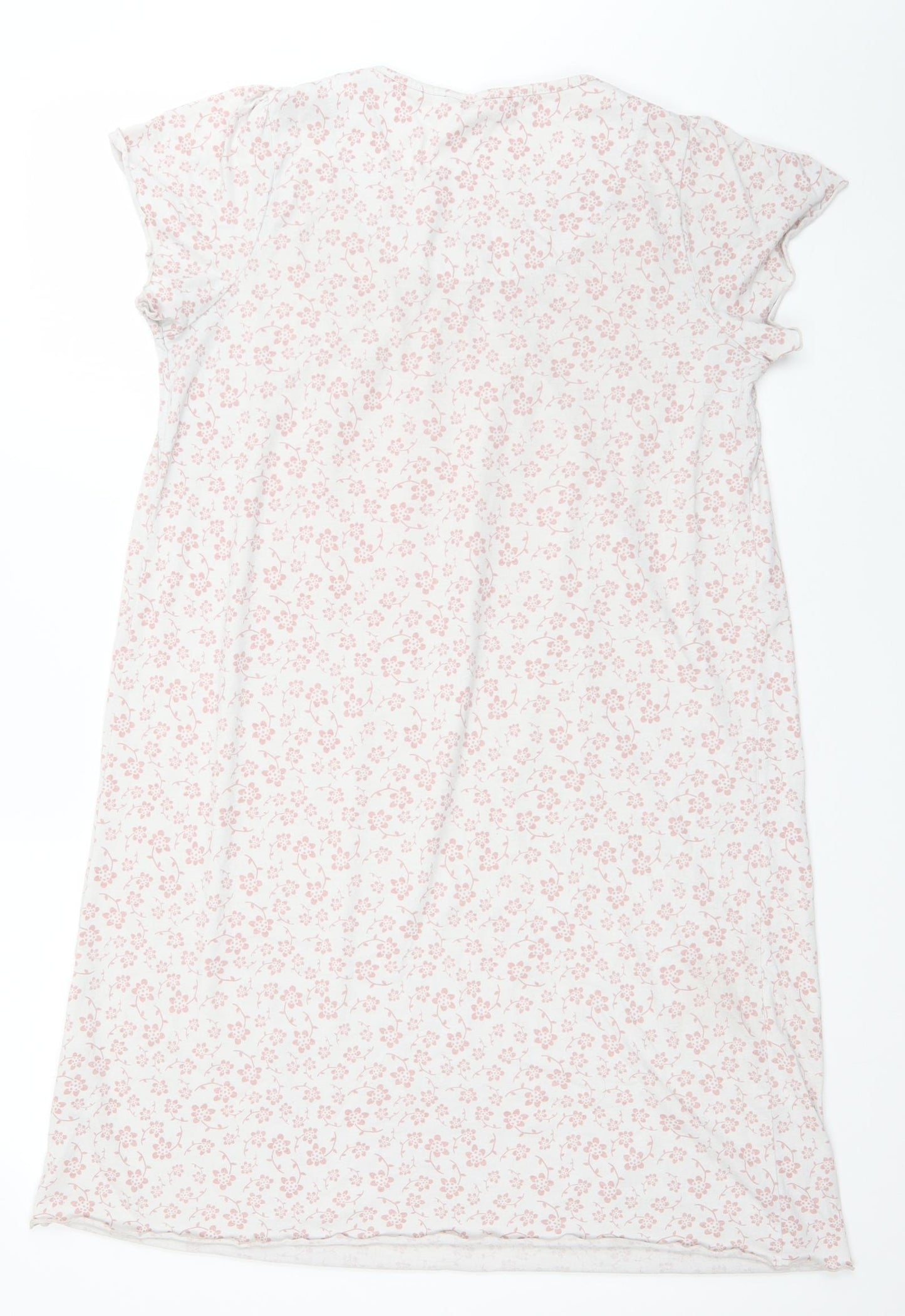 Preworn Womens Blue Floral  Top Pyjama Top Size 8