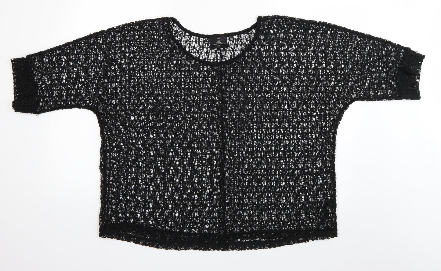 NEXT Womens Black   Pullover Jumper Size 18
