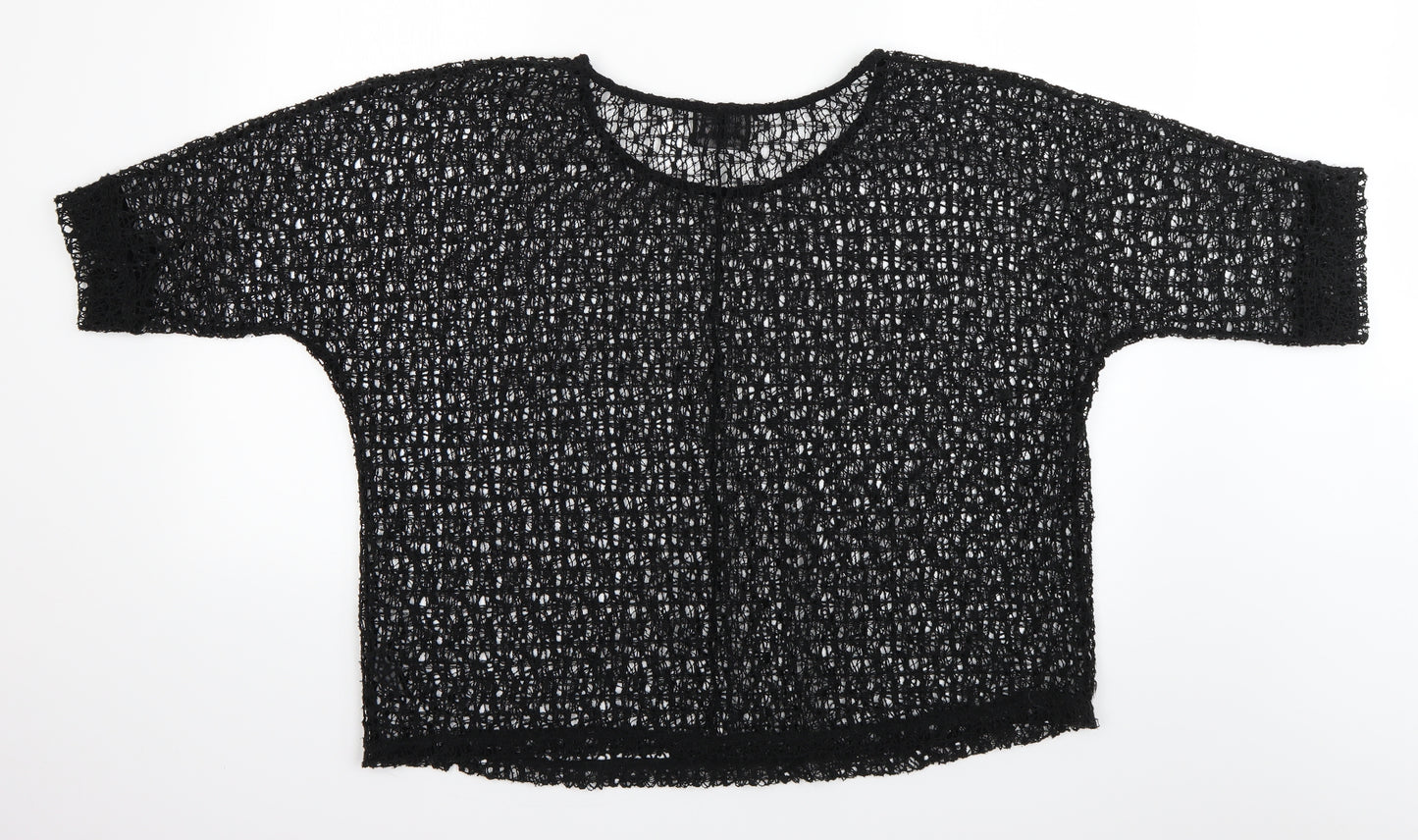 NEXT Womens Black   Pullover Jumper Size 18