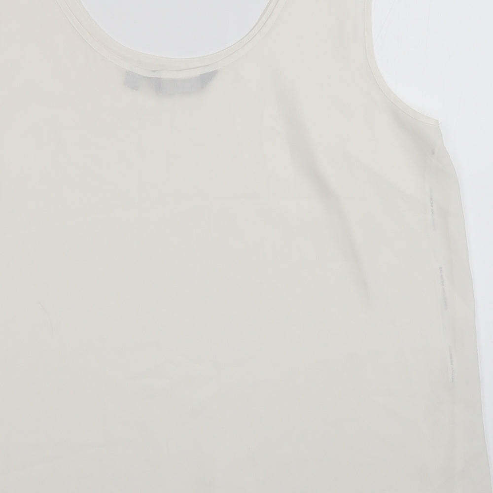 Dorothy Perkins Womens White   Basic Blouse Size 16