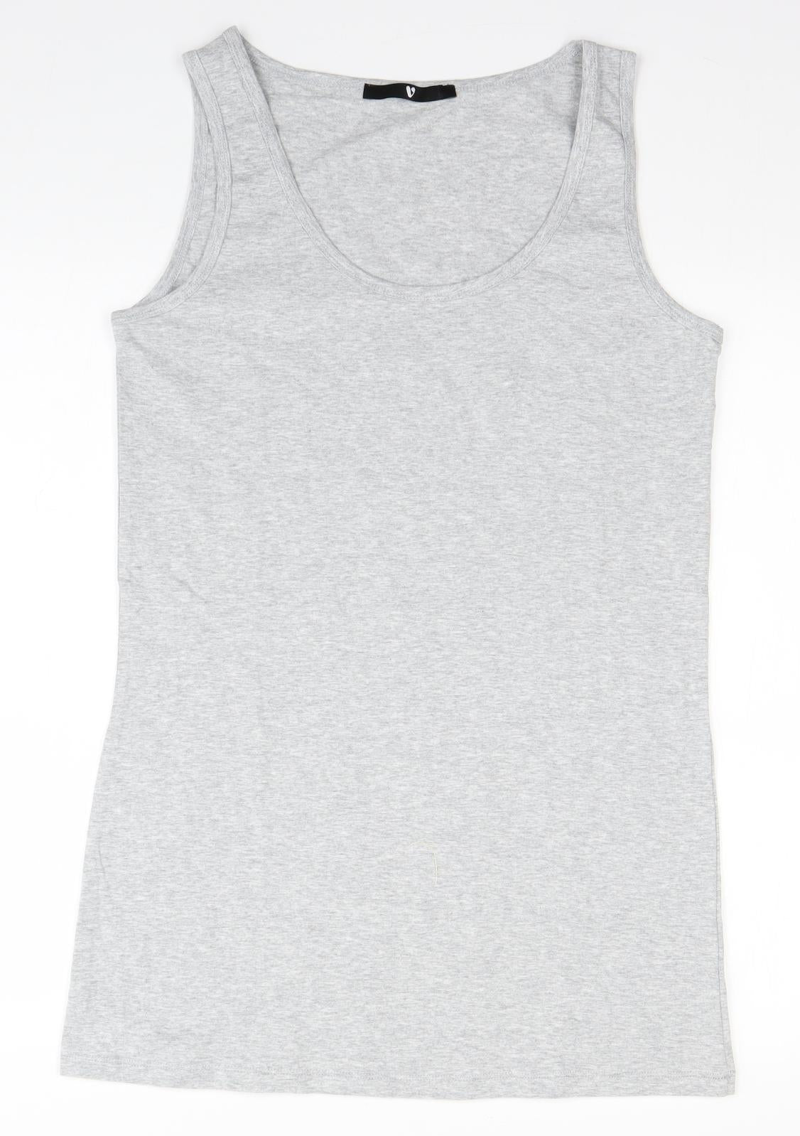 Very Womens Grey   Basic Tank Size 18