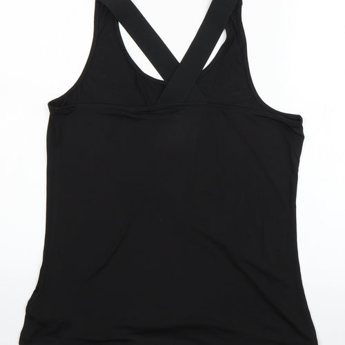 Crivit Womens Black   Basic Tank Size 16