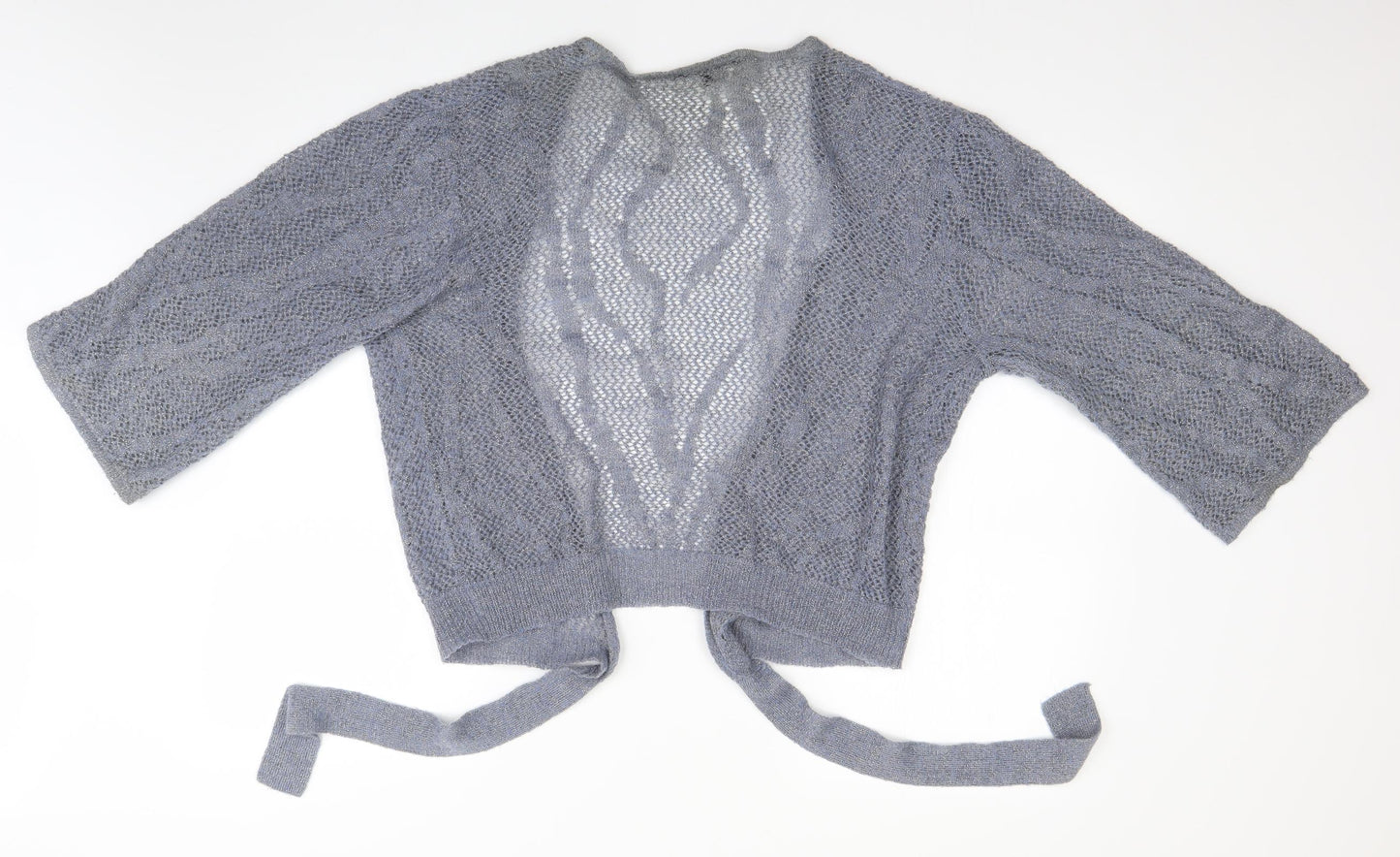 Limited Collection Womens Blue   Cardigan Jumper Size M