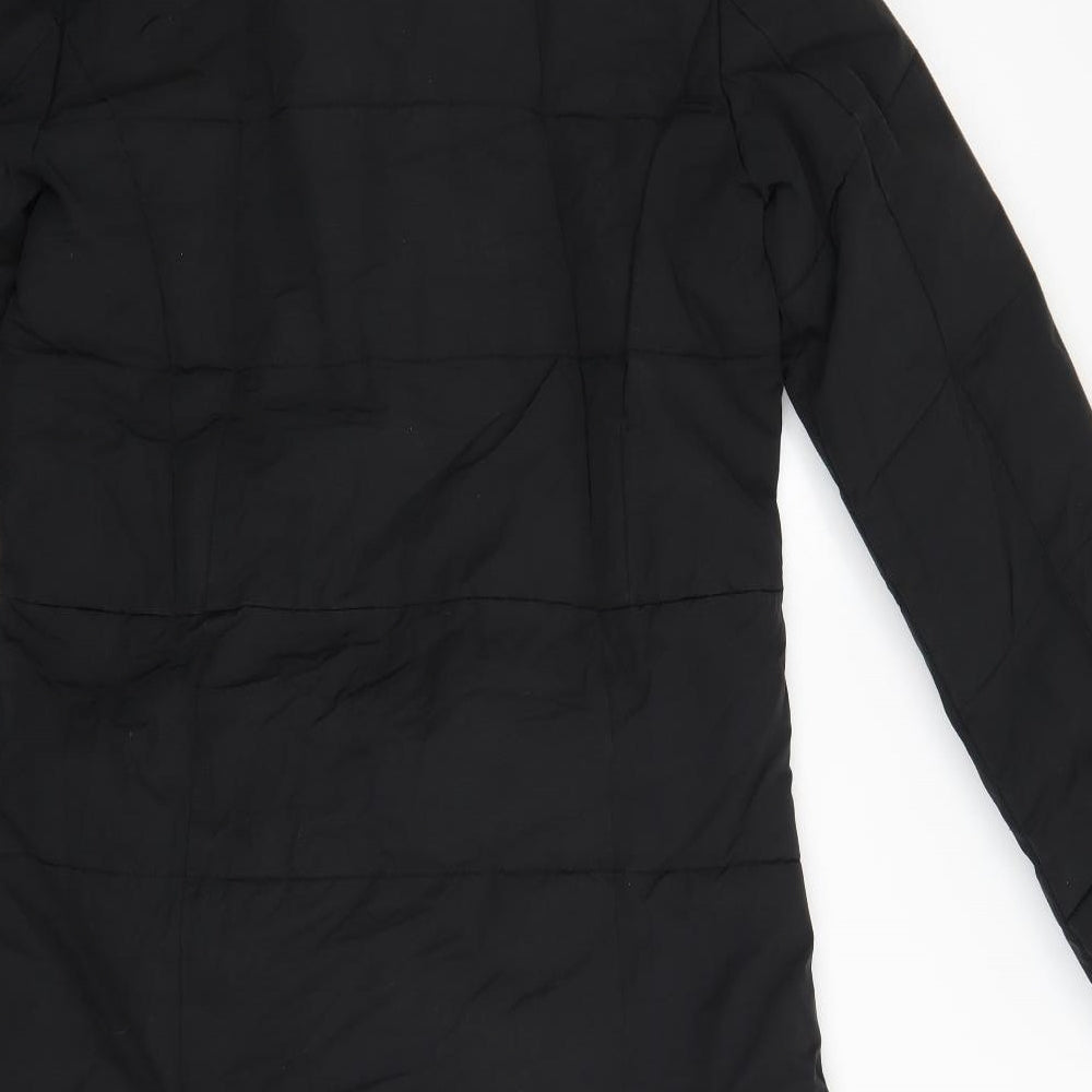 NEXT Womens Black   Rain Coat Coat Size 8