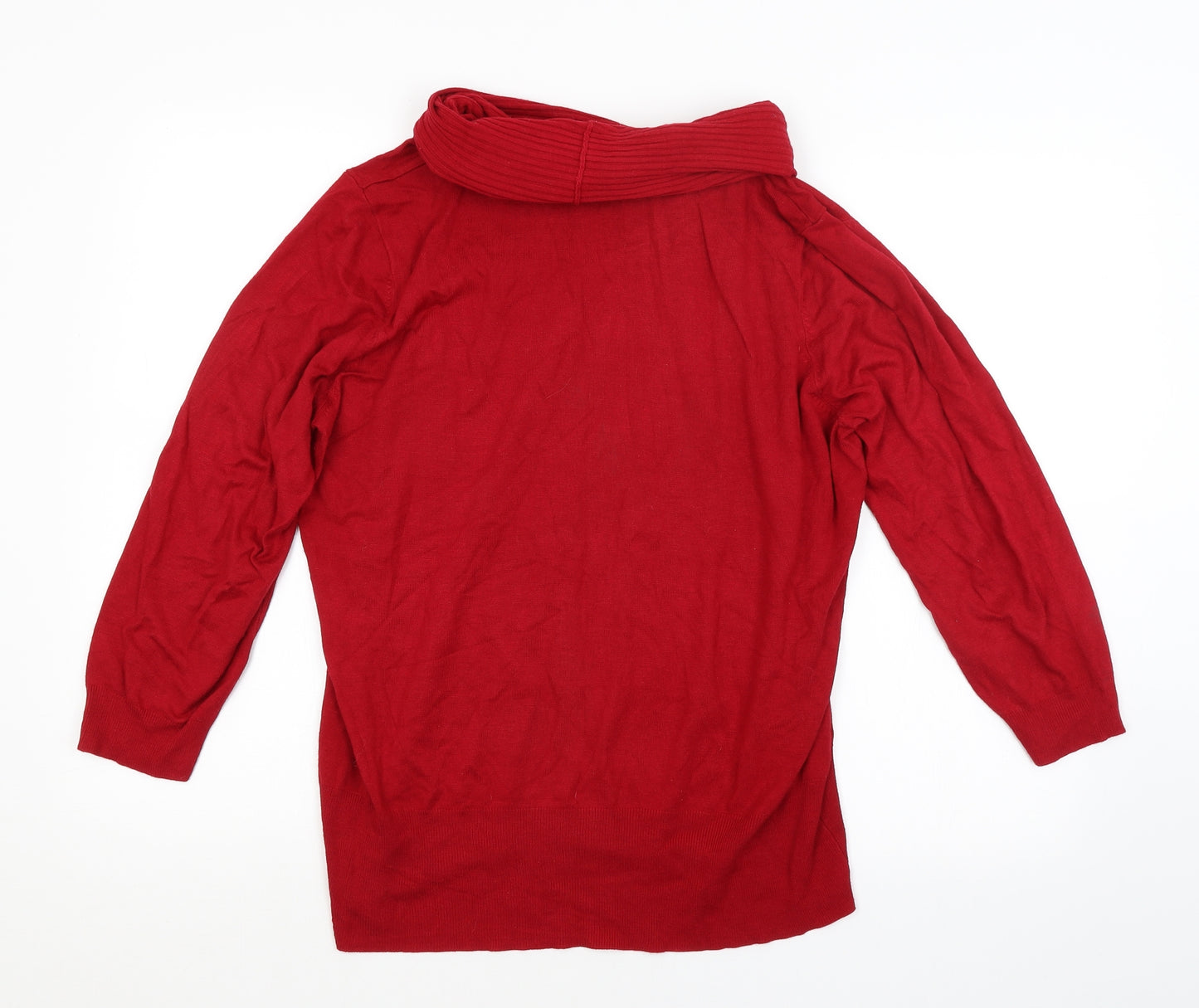Debenhams Womens Red   Pullover Jumper Size 18