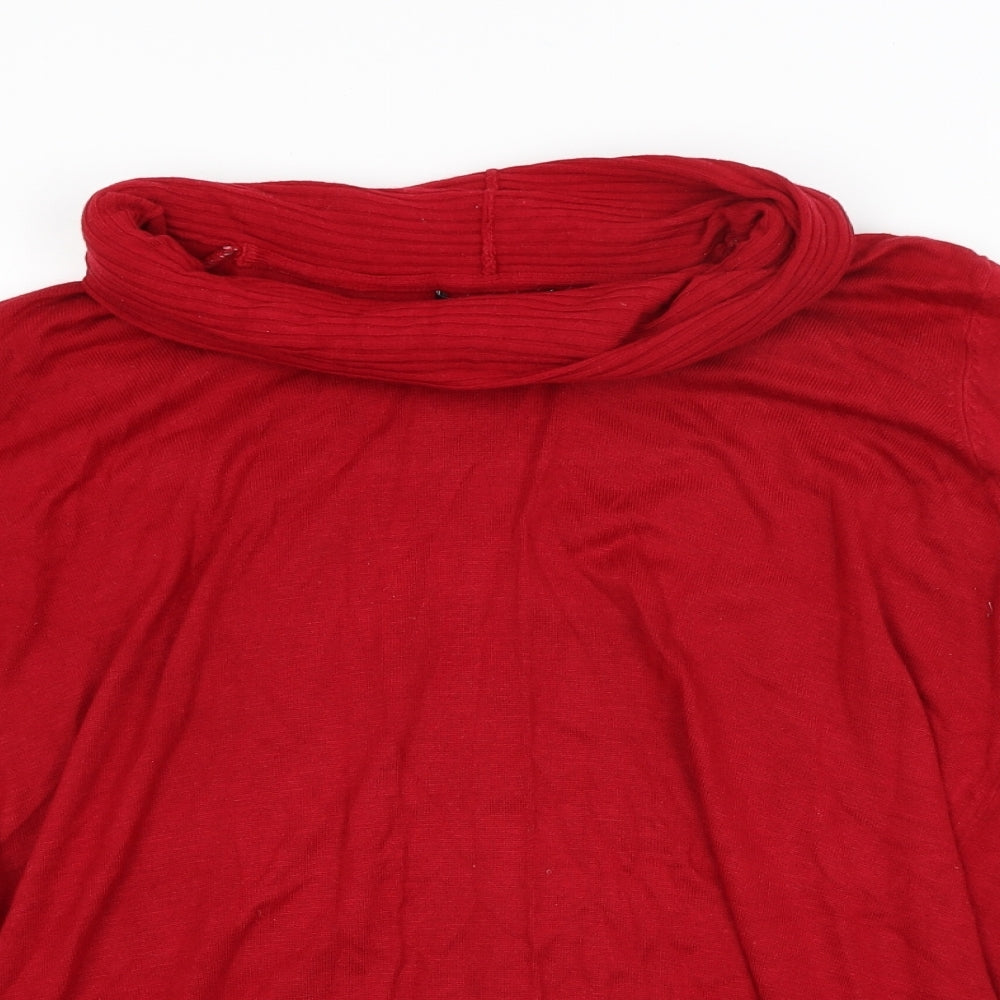 Debenhams Womens Red   Pullover Jumper Size 18