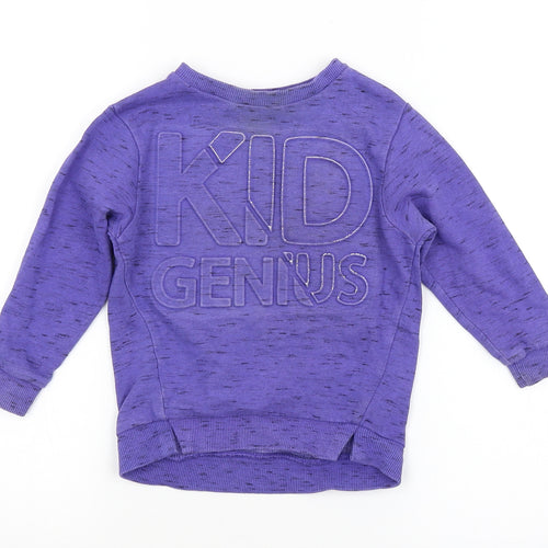 George Baby Purple   Pullover Jumper Size 18-24 Months