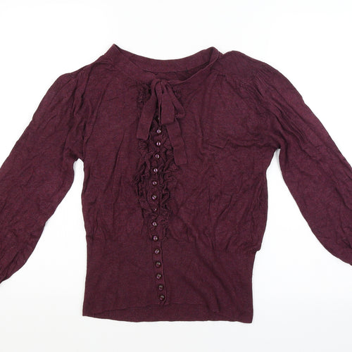 Atmosphere Womens Purple   Cardigan Jumper Size 16