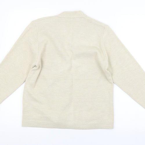 Preworn Womens Beige   Cardigan Jumper Size S