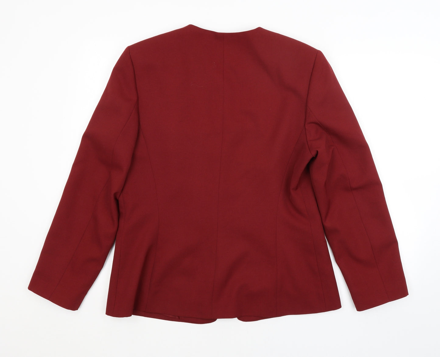 Preworn Womens Red   Jacket Blazer