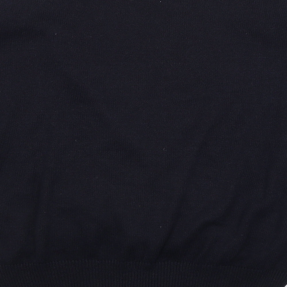 Preworn Womens Blue Striped  Pullover Jumper Size 16