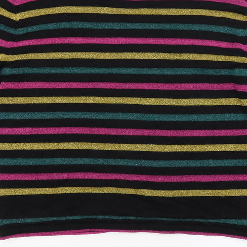 TU Womens Multicoloured Striped  Pullover Jumper Size 10