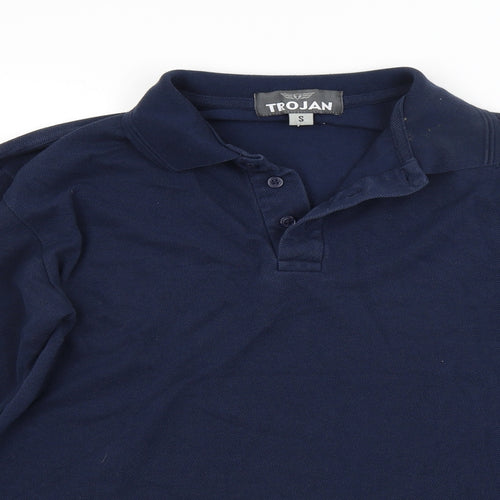 Trojan Mens Blue    Polo Size S