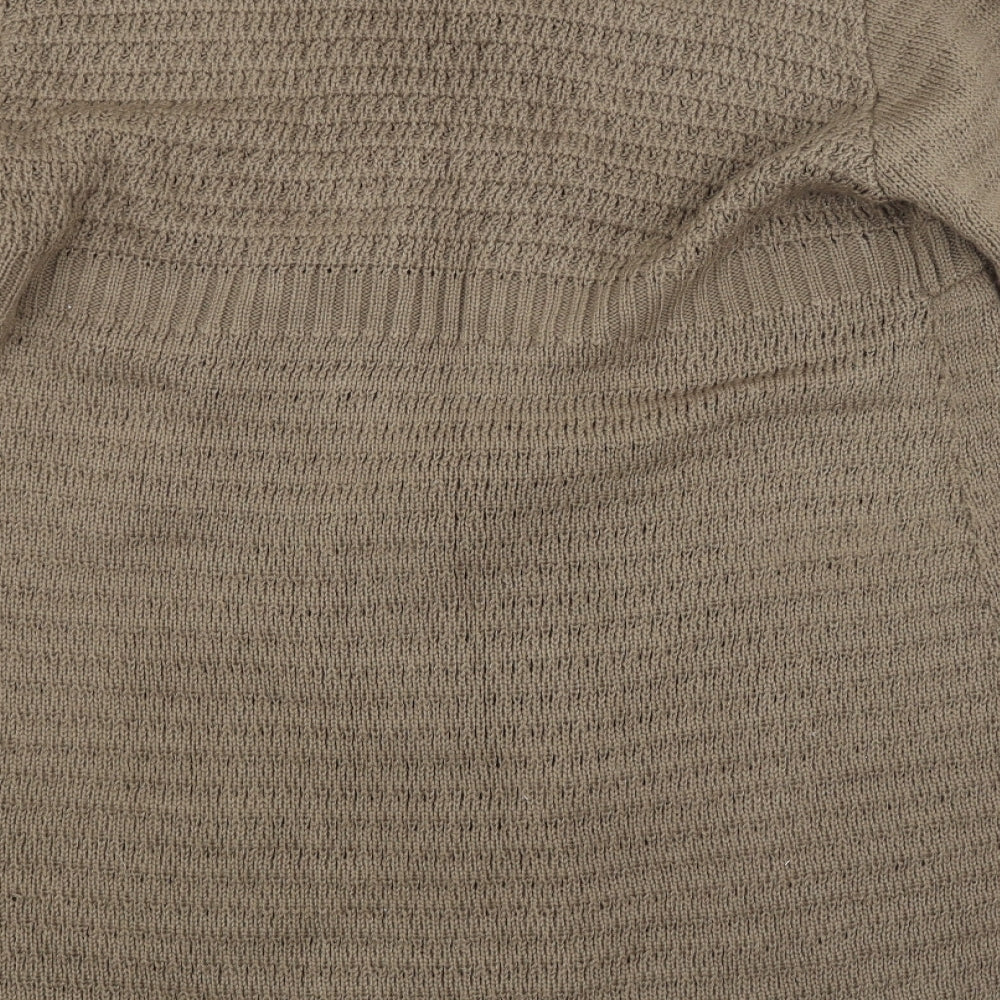 George Womens Brown   Cardigan Jumper Size 16