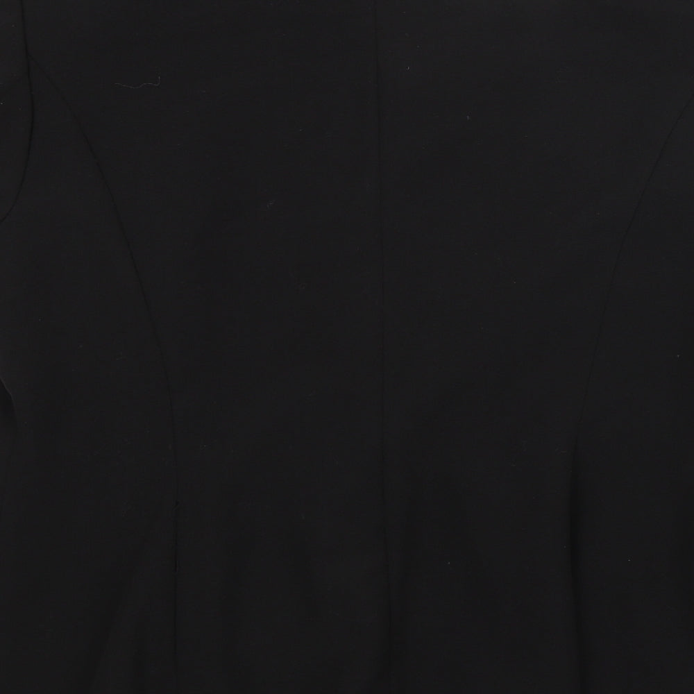 George Womens Black   Jacket Blazer Size 16