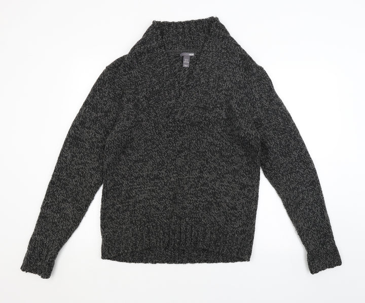 H&M Mens Grey Pullover Jumper Size M