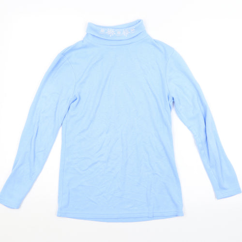 AFIBEL Womens Blue   Pullover Jumper Size 10