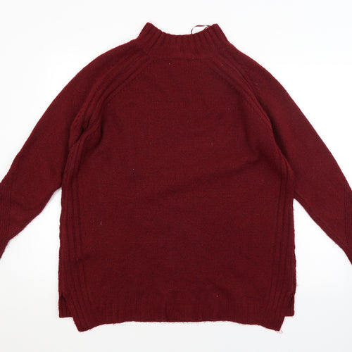 Papaya Womens Red   Pullover Jumper Size L