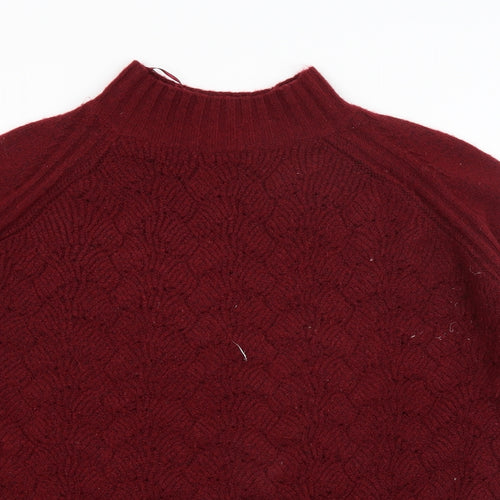 Papaya Womens Red   Pullover Jumper Size L