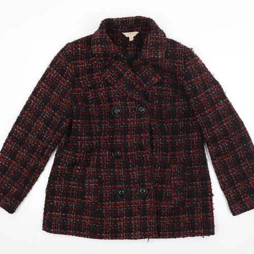 JULIPER Womens Multicoloured Camouflage  Parka Coat Size 14