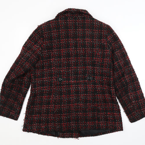 JULIPER Womens Multicoloured Camouflage  Parka Coat Size 14