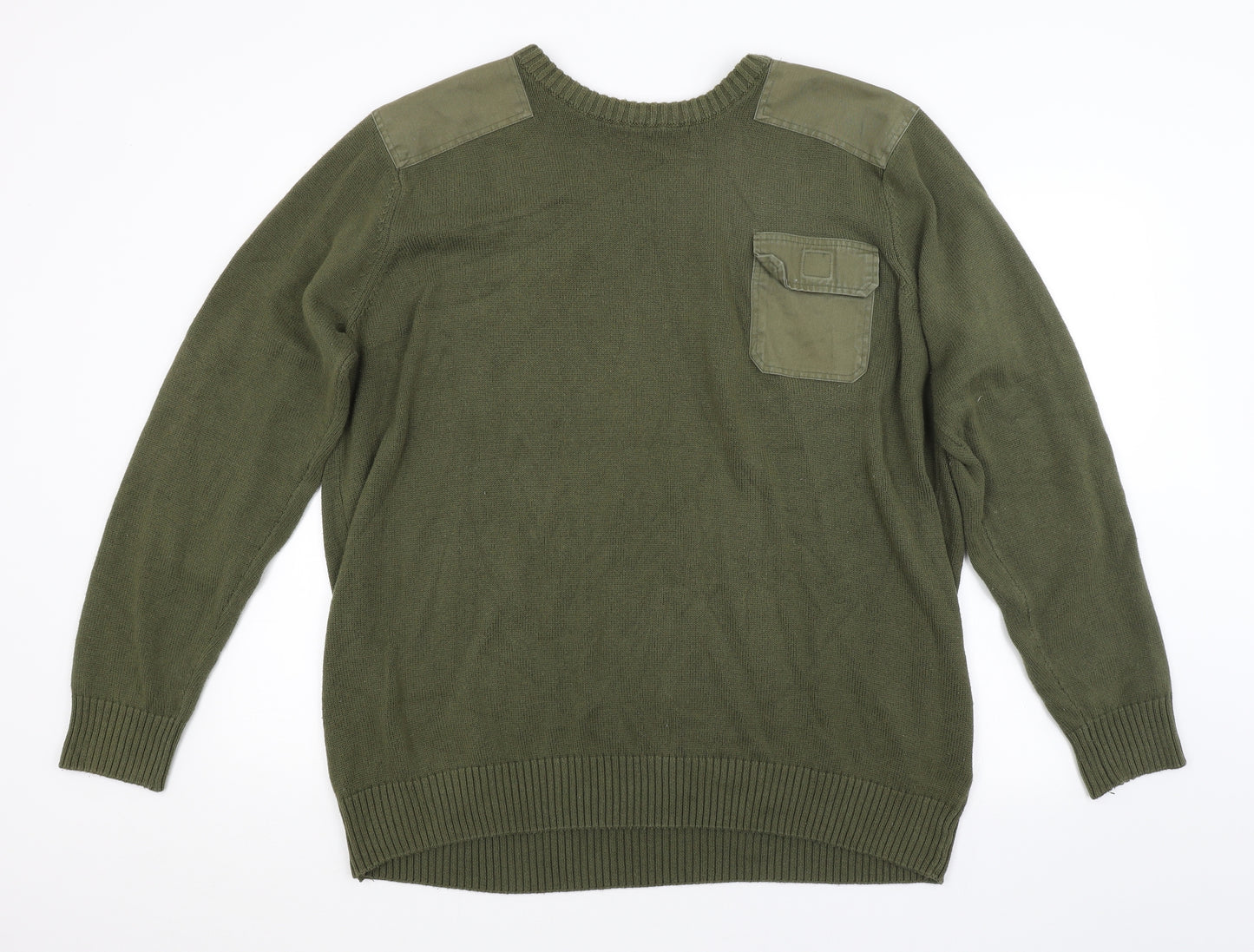 Livergy Mens Green   Pullover Jumper Size 2XL