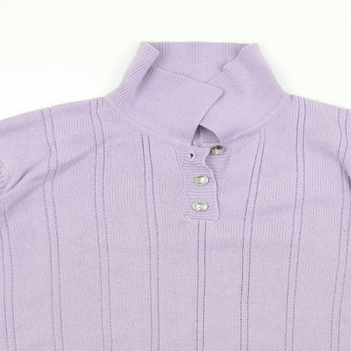 Daxon Womens Purple   Pullover Jumper Size 22