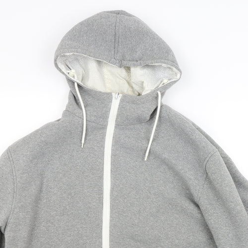 UrbanSpirit Mens Grey   Full Zip Hoodie Size XL