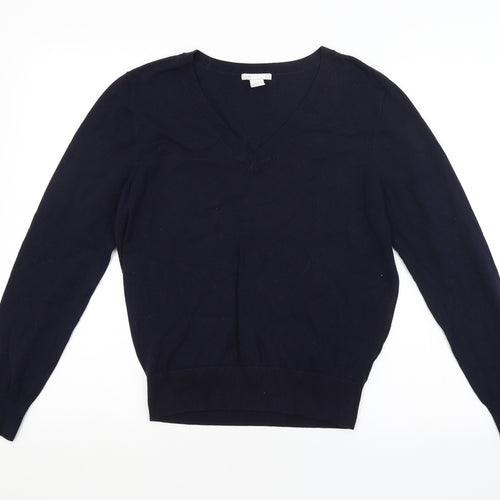 H&M Womens Blue   Pullover Jumper Size S