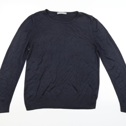 M&S Womens Blue   Pullover Jumper Size 12
