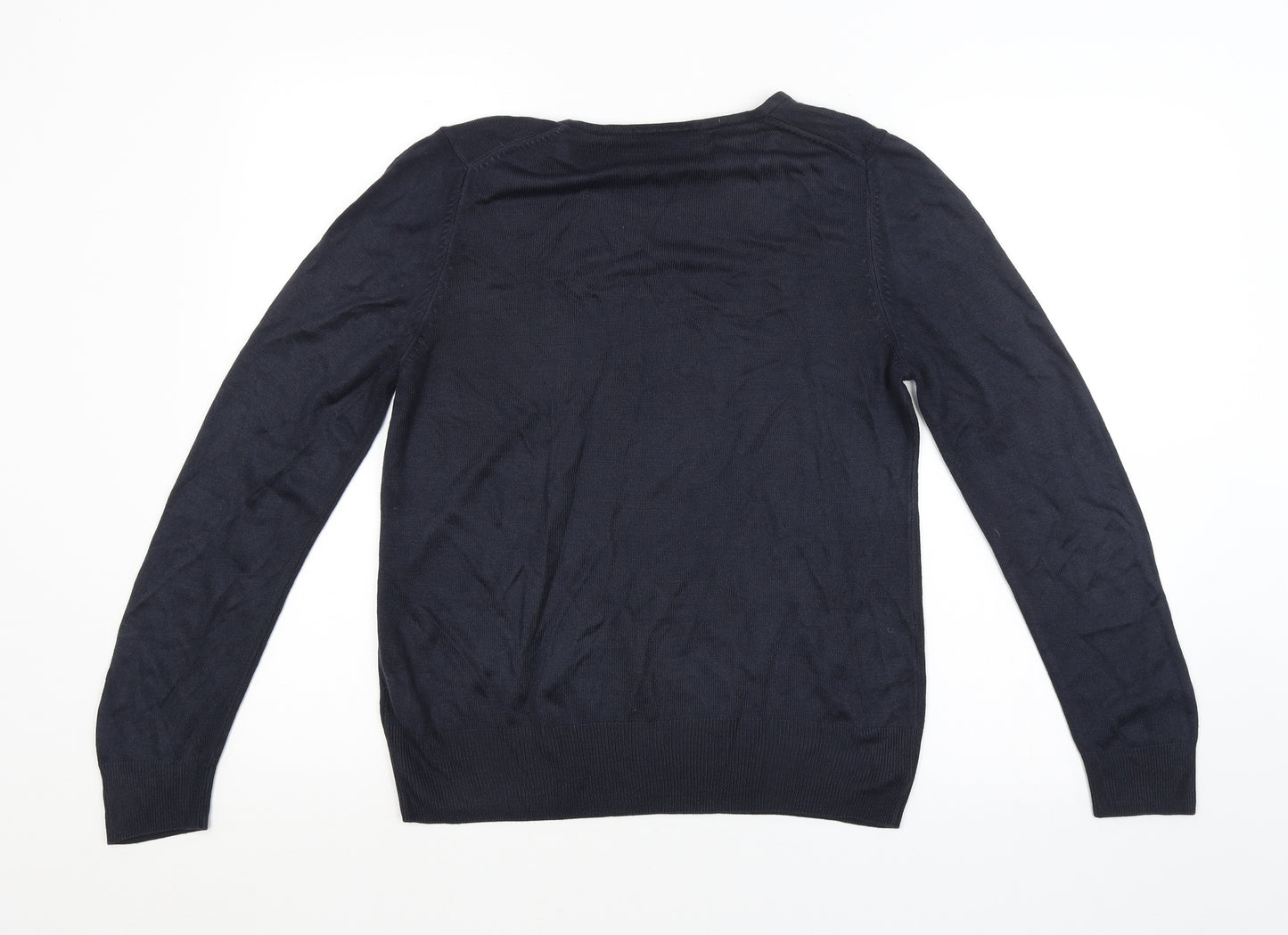 M&S Womens Blue   Pullover Jumper Size 12