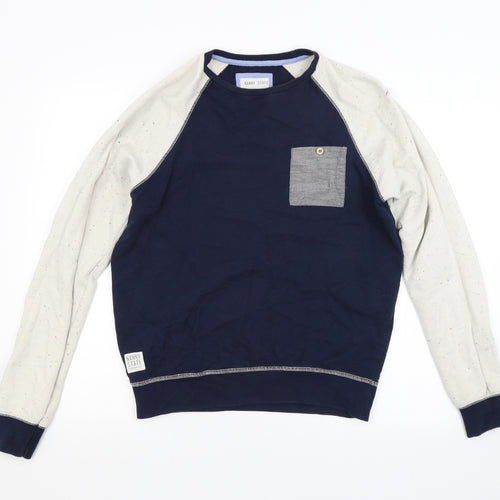 Nanny State Mens Blue   Pullover Jumper Size M