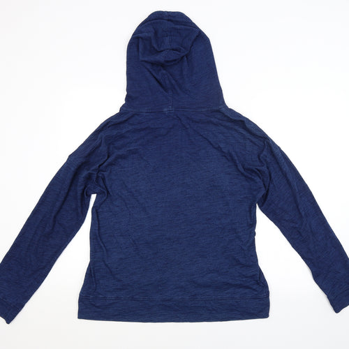 M&S Womens Blue   Full Zip Hoodie Size 18