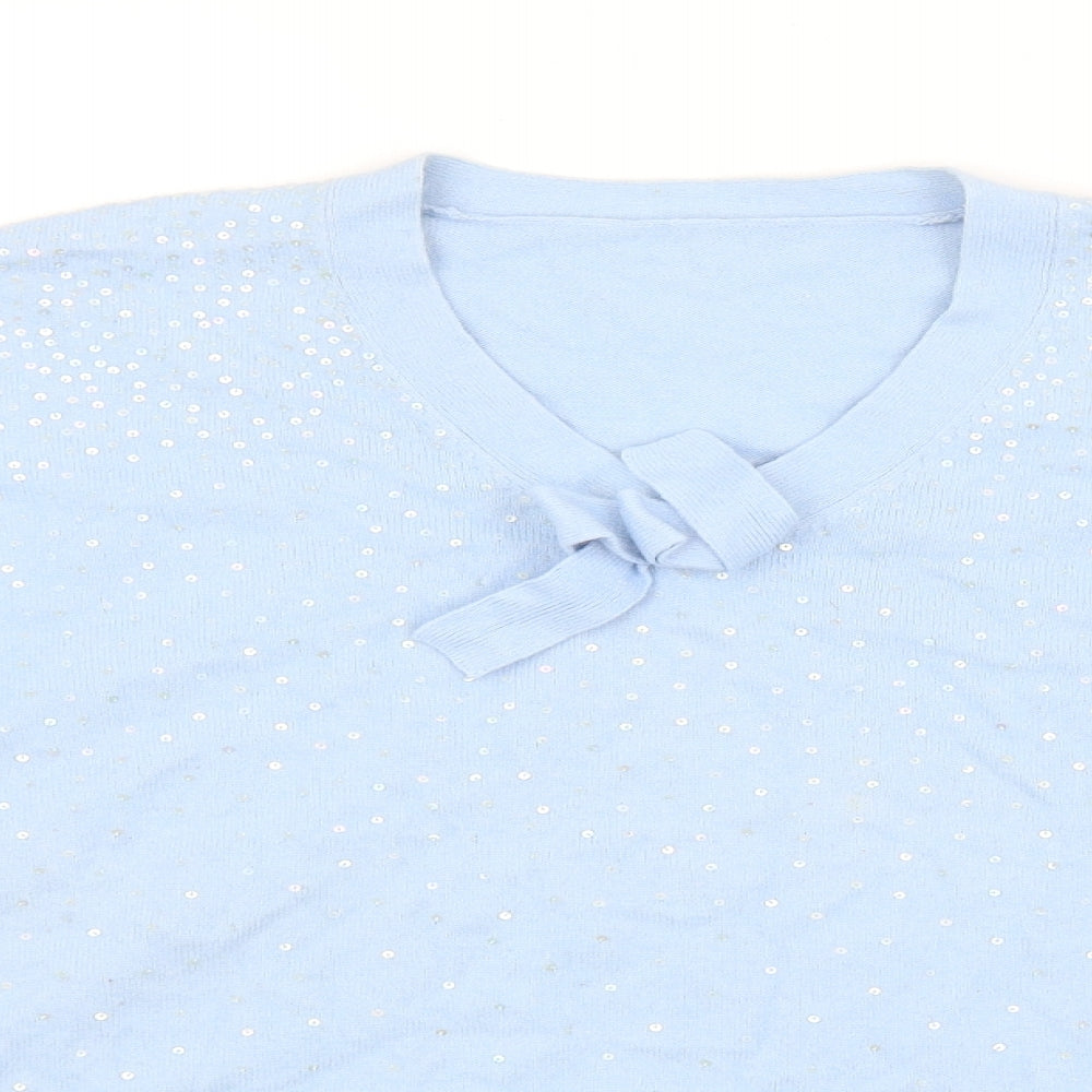 Preworn Womens Blue   Pullover Jumper Size XL