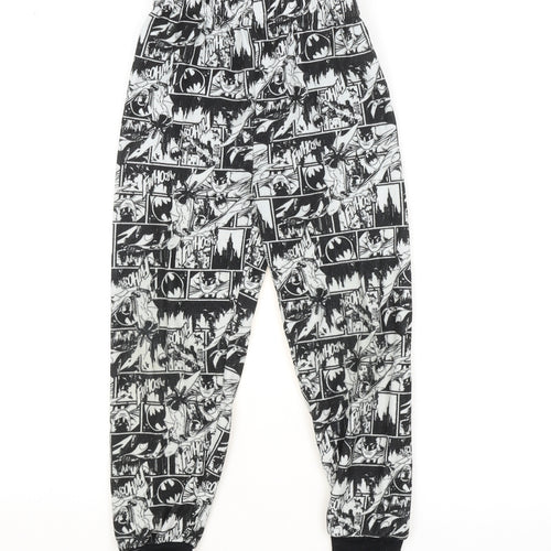 Primark Boys Grey Geometric   Pyjama Pants Size 5-6 Years  - BATMAN
