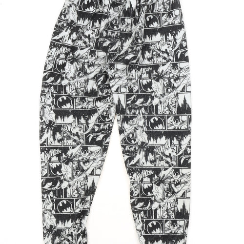 Primark Boys Grey Geometric   Pyjama Pants Size 5-6 Years  - BATMAN