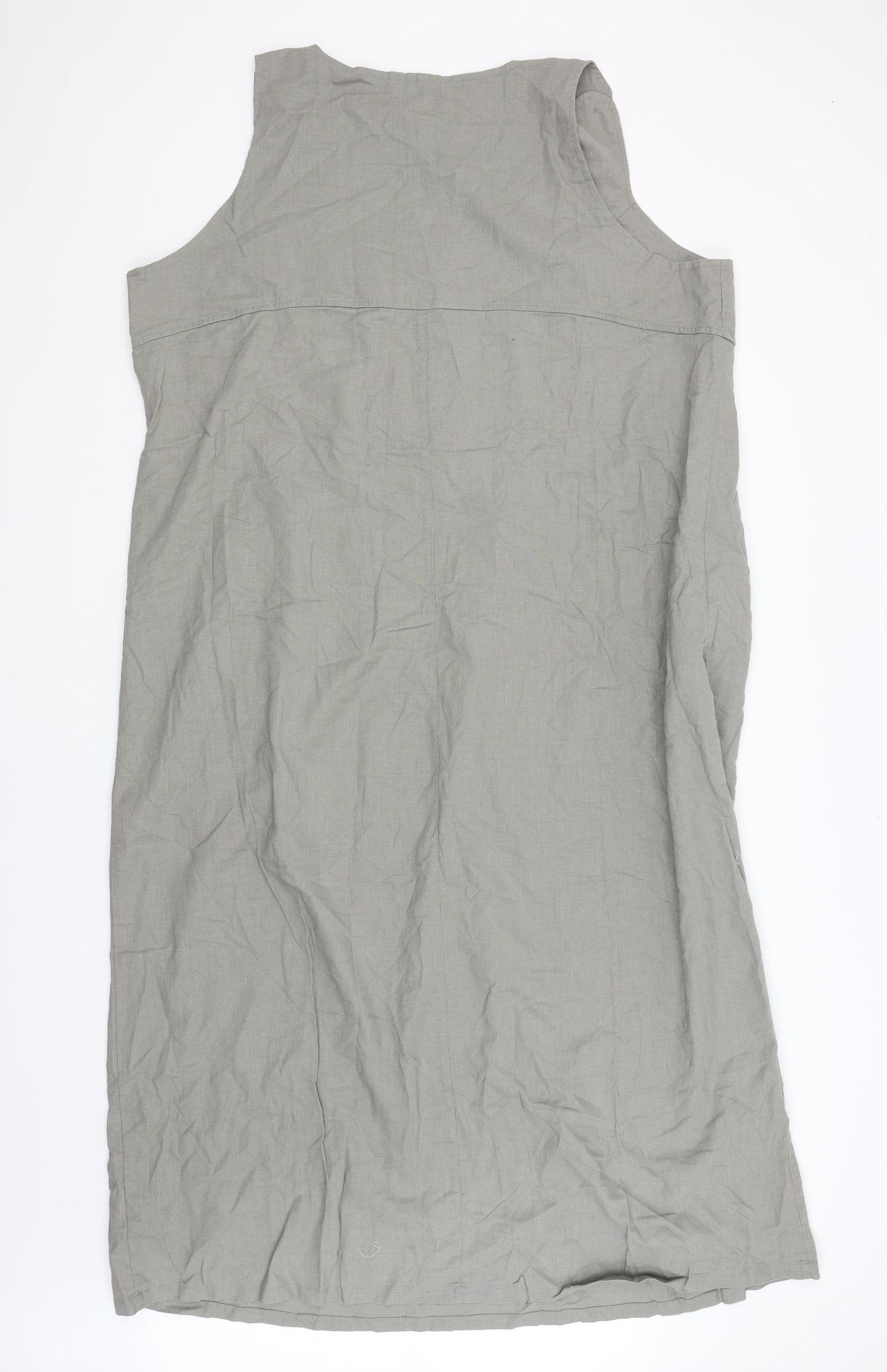 Castaluna Womens Grey   Tank Dress  Size 26