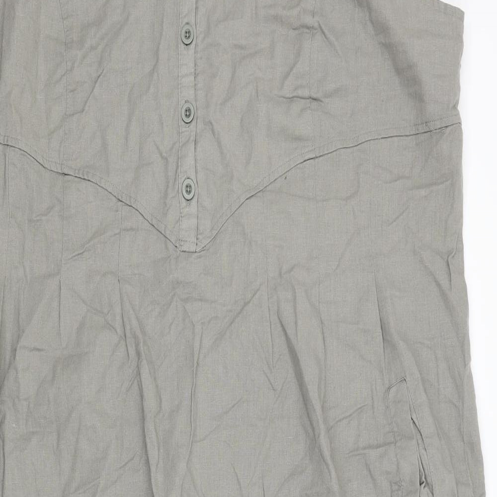 Castaluna Womens Grey   Tank Dress  Size 26