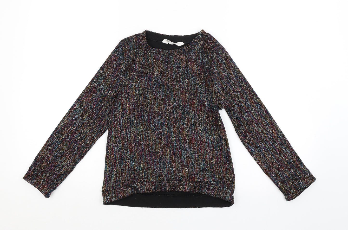 H&M Girls Multicoloured   Pullover Jumper Size 7-8 Years