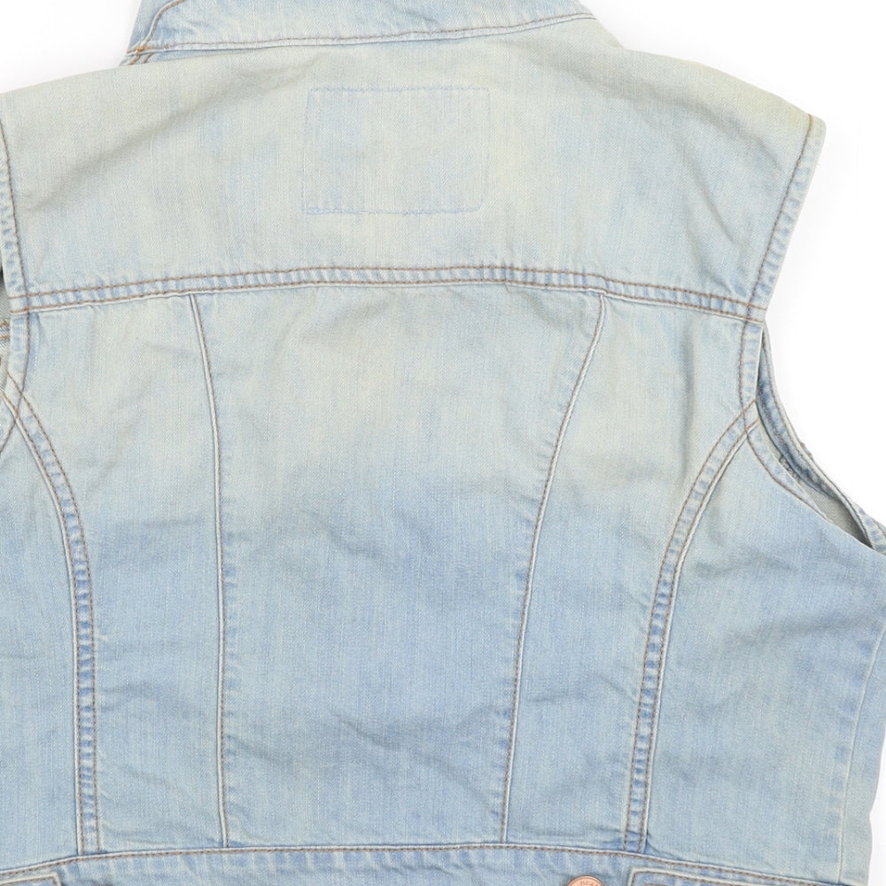 NEXT Womens Blue   Jacket Waistcoat Size 14