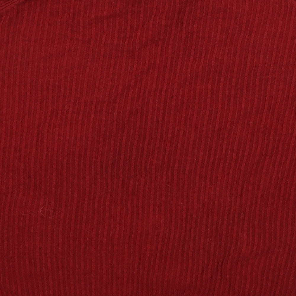 George Womens Red Striped  Pullover Jumper Size 24