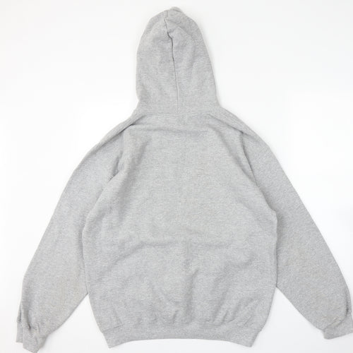 Gilden Mens Grey   Pullover Hoodie Size M  - Fortnite