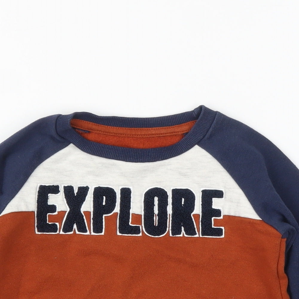 Primark Boys Multicoloured   Pullover Jumper Size 18-24 Months