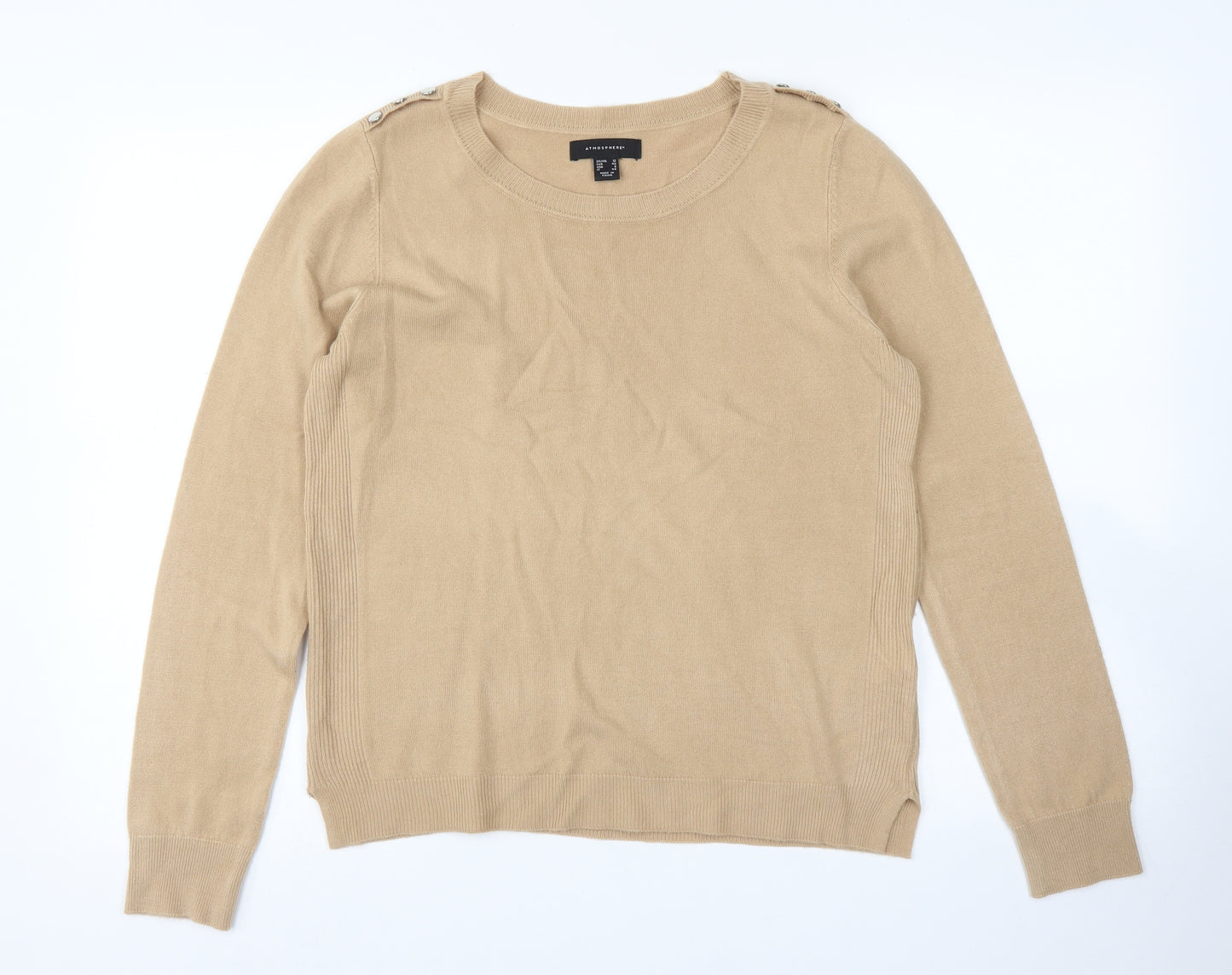 Atmosphere Womens Brown   Pullover Jumper Size 12