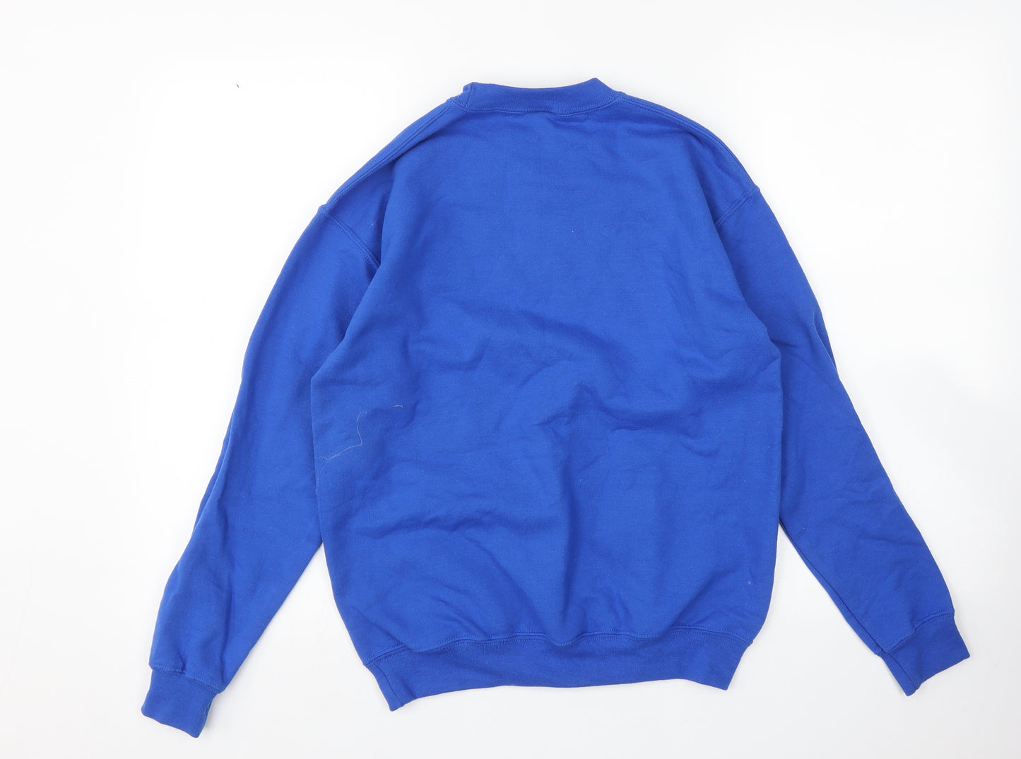 Gildan Womens Blue   Pullover Sweatshirt Size L