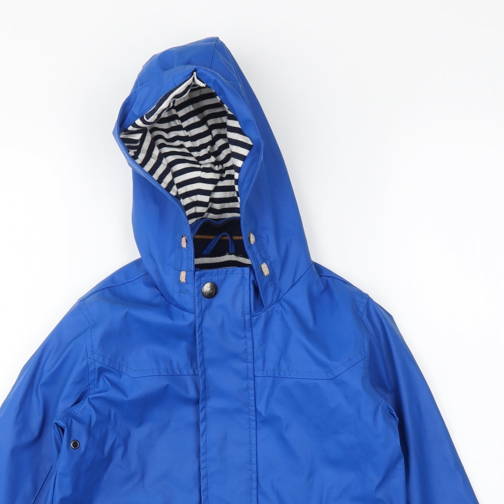 NEXT Girls Blue   Rain Coat Coat Size 5-6 Years