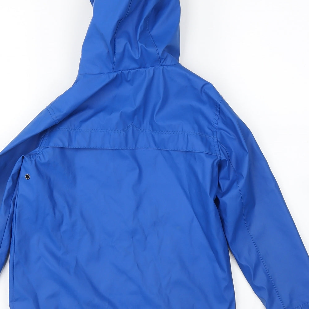 NEXT Girls Blue   Rain Coat Coat Size 5-6 Years