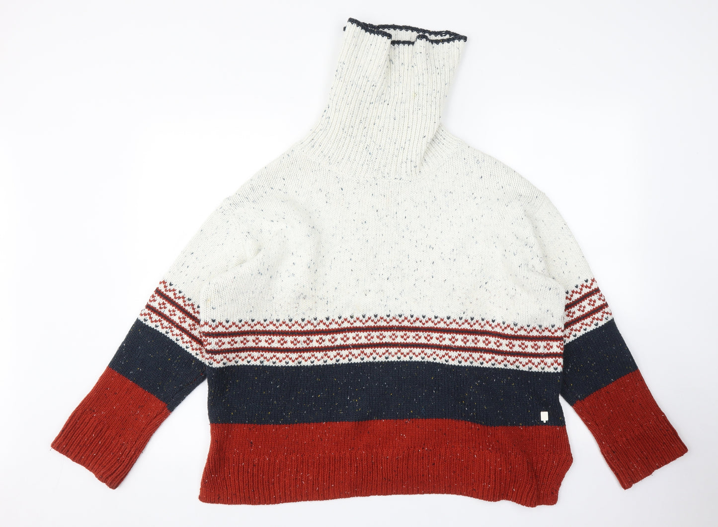 Weird Fish Womens Multicoloured   Pullover Jumper Size 16