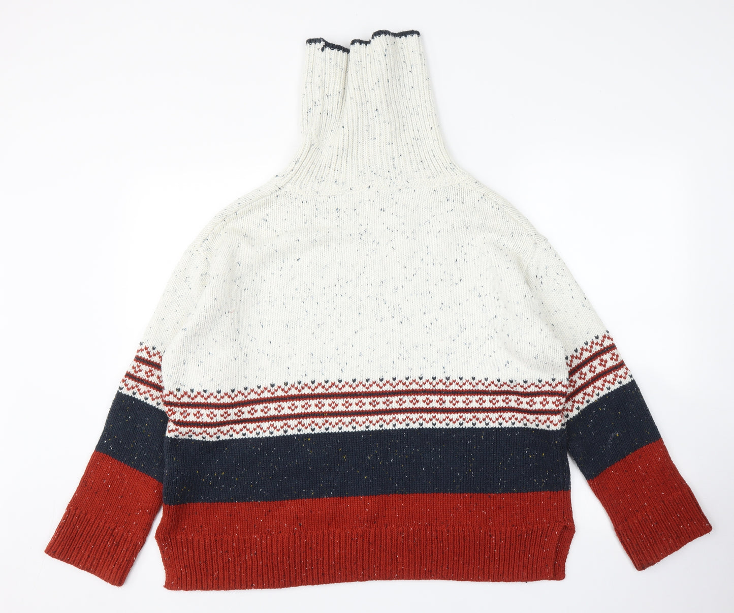 Weird Fish Womens Multicoloured   Pullover Jumper Size 16