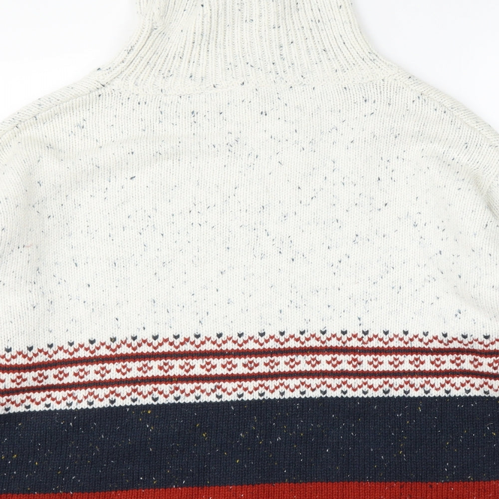 Weird Fish Womens Multicoloured   Pullover Jumper Size 16